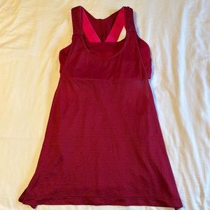 lululemon athletica Red Tank Top